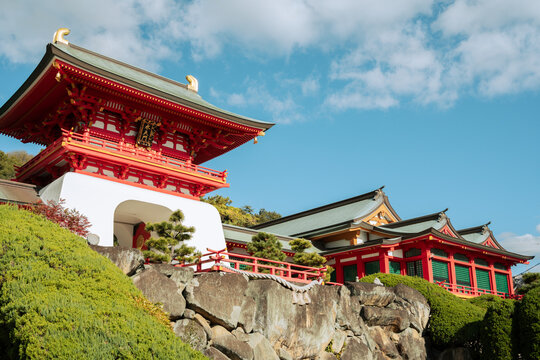 Shimonoseki Akama Shrine in Yamaguchi, Japan