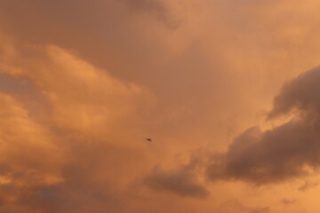 Clouds in a morning sky