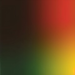 abstract colorful background gradient colors of african flag red, yellow, green for kwanzaa