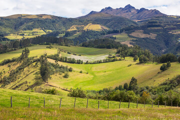 Obraz premium Rural landscapes in Ecuador
