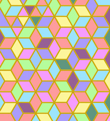 "Color Geometry Design, Abstract Geometric Background in Color, Multicolor Print, Retro Texture, Hipster Fashion Design."