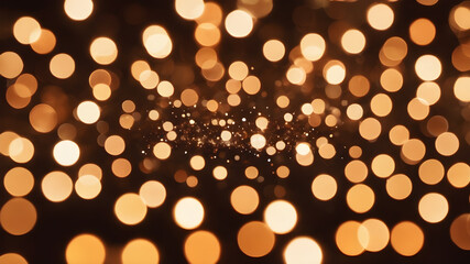  Artifical Intelligence generated bokeh abstract light background. Festive Background   AI generated image, ai