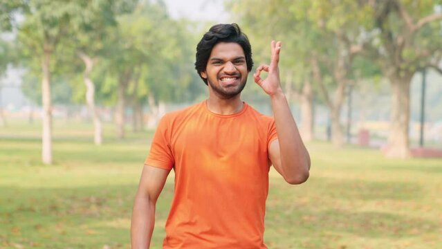Encouraging Young Indian Man