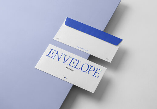 Perspective Two Envelope Mockups