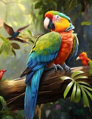 Colorful Birdis 2