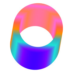 An abstract cut out transparent futuristic gradient streak design element.