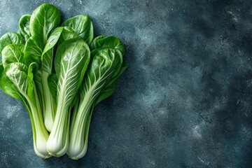 bok choy isolated kitchen table professional advertising food photography