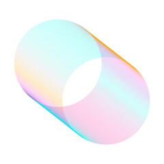 An abstract cut out transparent futuristic gradient streak design element.