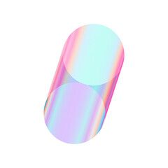 An abstract cut out transparent futuristic gradient streak design element.