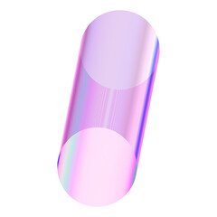 An abstract cut out transparent futuristic gradient streak design element.