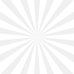 Abstract white ray star burst background