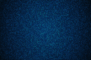 Digital technology background. Digital data square blue pattern pixel background