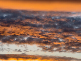 Fire in the Sky - Beautiful Colors at Dawn