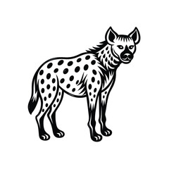 Hyena graphic vector EPS