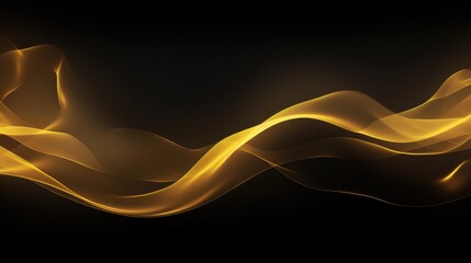 Dynamic Abstract Background with Swirling Orange Flames and Smoke - Generative AI