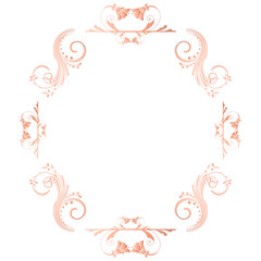 frame with ornament