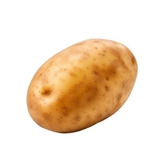 A Russet Potato a Staple in Many Dishes.. Isolated on a Transparent Background. Cutout PNG.