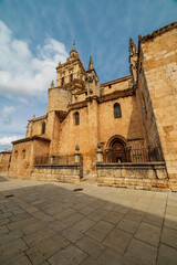 Cathedral of La Asuncion in El Burgo de Osma. Soria. Spain. Europe.