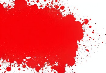 Obraz premium Red splatters abstract background premium vector