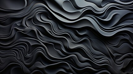Fototapeta premium a black textured backdrop. Hyper-realistic