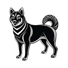 Shiba�Inu graphic vector EPS