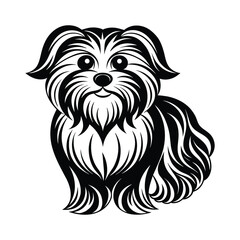 Shih�Tzu graphic vector EPS