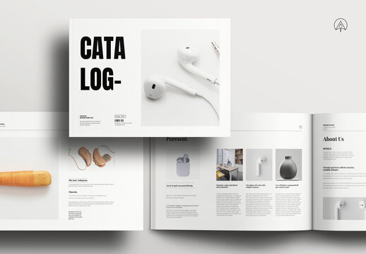 Catalog Brochure Landscape Template