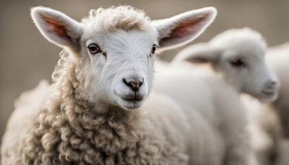A lambs portrait, wildlife photography