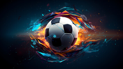 Naklejka premium super bowl background, american football banner