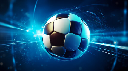 Naklejka premium super bowl background, american football banner