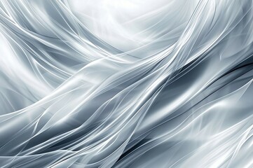 Fototapeta premium Shiny elegant silver abstract background. 
