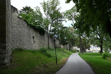 Stadtbefestigung Hainburg an der Donau, Österreich, 08.08.2023