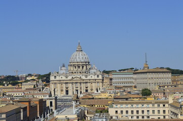 Fototapeta na wymiar Vista do Vaticano
