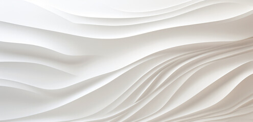 a white, wavy background, ceramic, accurate topography, soft-edged