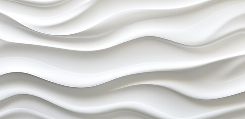 a white, wavy background, ceramic, accurate topography, soft-edged