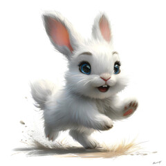 Cute Fluffernox - The Bunny Clipart