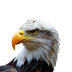 Obraz premium flying eagle isolated