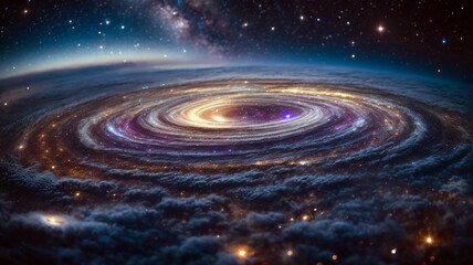 Experience the beauty of the cosmos with featuring intricate details and mesmerizing celestial...