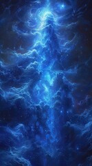 background with lightning, popular iphone wallpaper generative AI