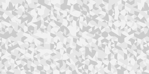 Abstract geometric background vector seamless technology gray and white background. Abstract geometric pattern gray Polygon Mosaic triangle Background, business and corporate background.