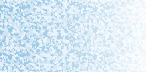 Abstract geometric vector seamless technology blue and white wall tringle backdrop tile wallpaper background. decoration pattern blue Polygon Mosaic triangle, business and corporate background.