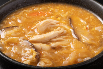 鶏ささみクッパ