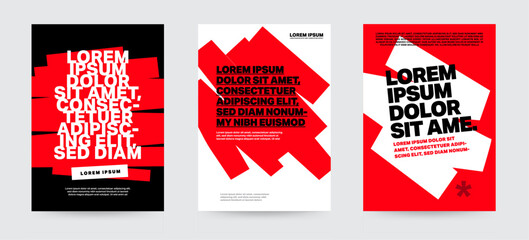 Vector template layout design. graphic design concept highlighter marker for poster, banner, event, printed or any business related.