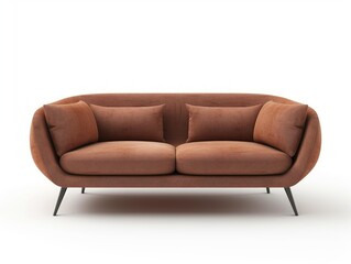 sofa isolated on white background
