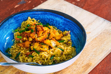 Fried Instant Noodles 
