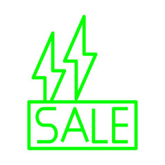Flash Sale icon design
