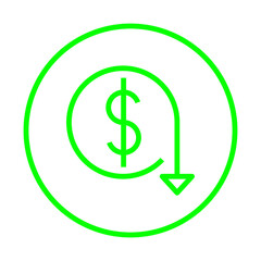 Price Drop icon design