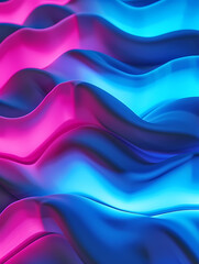 Fototapeta premium 3d rendering swirl calming rhythms, in shape of boubble
