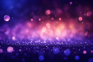 Obraz premium Indigo glow particle 