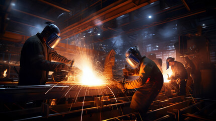 welder, hands, skillful, joining, pieces, metal, craftsmanship, workmanship, welding, sparks, precision, craftsmanship, craft, industrial, artistry, 